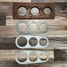 Vintage Benton Harbor Brass Foundry Core Ring Lot Industrial Casting Forms MI
