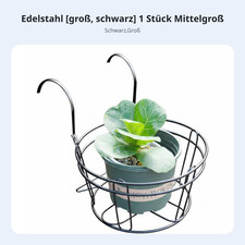 Hängender Pflanzkorb Raumsparend Blumentopfhalter Strapazierfähig für Terrasse