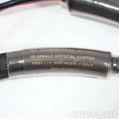 Harmonic Technology Pro-11+ Speaker Cables; 8ft Pair Excellent Condition Nice!!