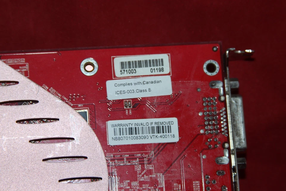 VisionTek ATI Radeon X1950 PRO, 256MB 256BIT GDDR3, AGP Graphics Card - Image 3 of 4