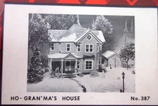 Campbell Ho Scale Building Kit GRAN'MAS'S HOUSE No.387