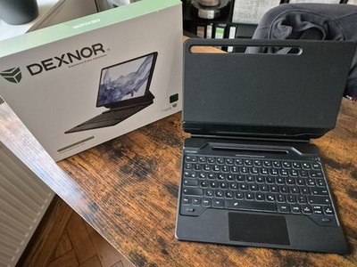Dexnor Tastaturhülle für Samsung Galaxy Tab S8+/S7+/S7FE DK001
