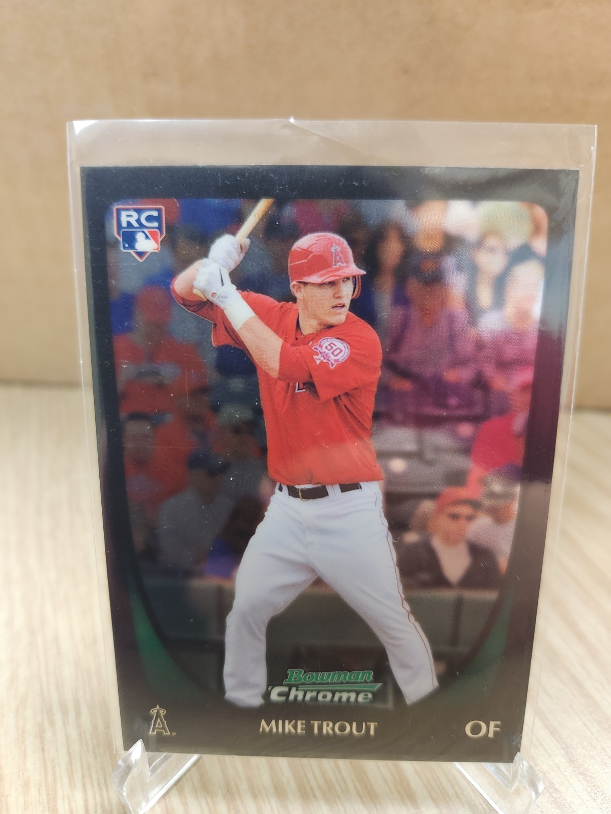 Mike Trout 2011 Bowman Chrome RC A #175 Los Angeles Angels