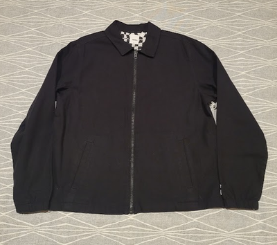 Vans OTW Reversible Station Jacket LX Black Mens Size Medium NWT