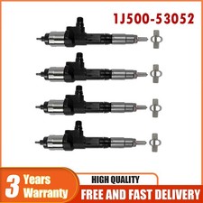 4pcs Diesel Injectors For Kubota M4n-071hd12 M4n-071hdc12 Tractor 1j500-53052