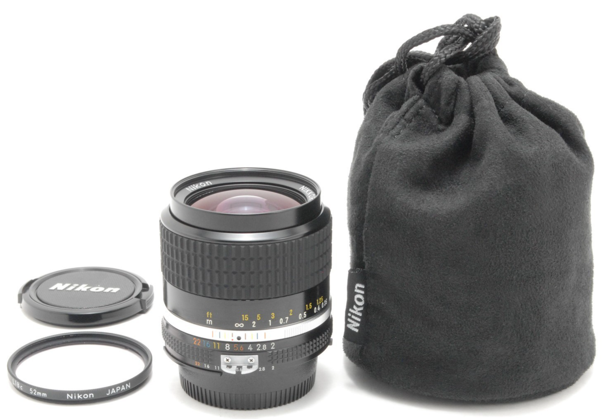 SIC [Near MINT] Nikon Ai-S Nikkor 28mm F2 AIS Late S/N 61xxxx MF
