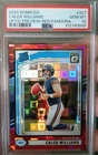 2024 Donruss Caleb Williams Optic Preview Red Pandora PSA 10 #327