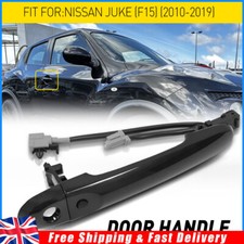 Driver Front Left Side Exterior Door Handle Black fit for Nissan Juke 2010-2019