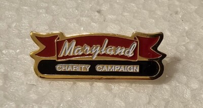 Maryland Charity Campaign Enamel Lapel Pin