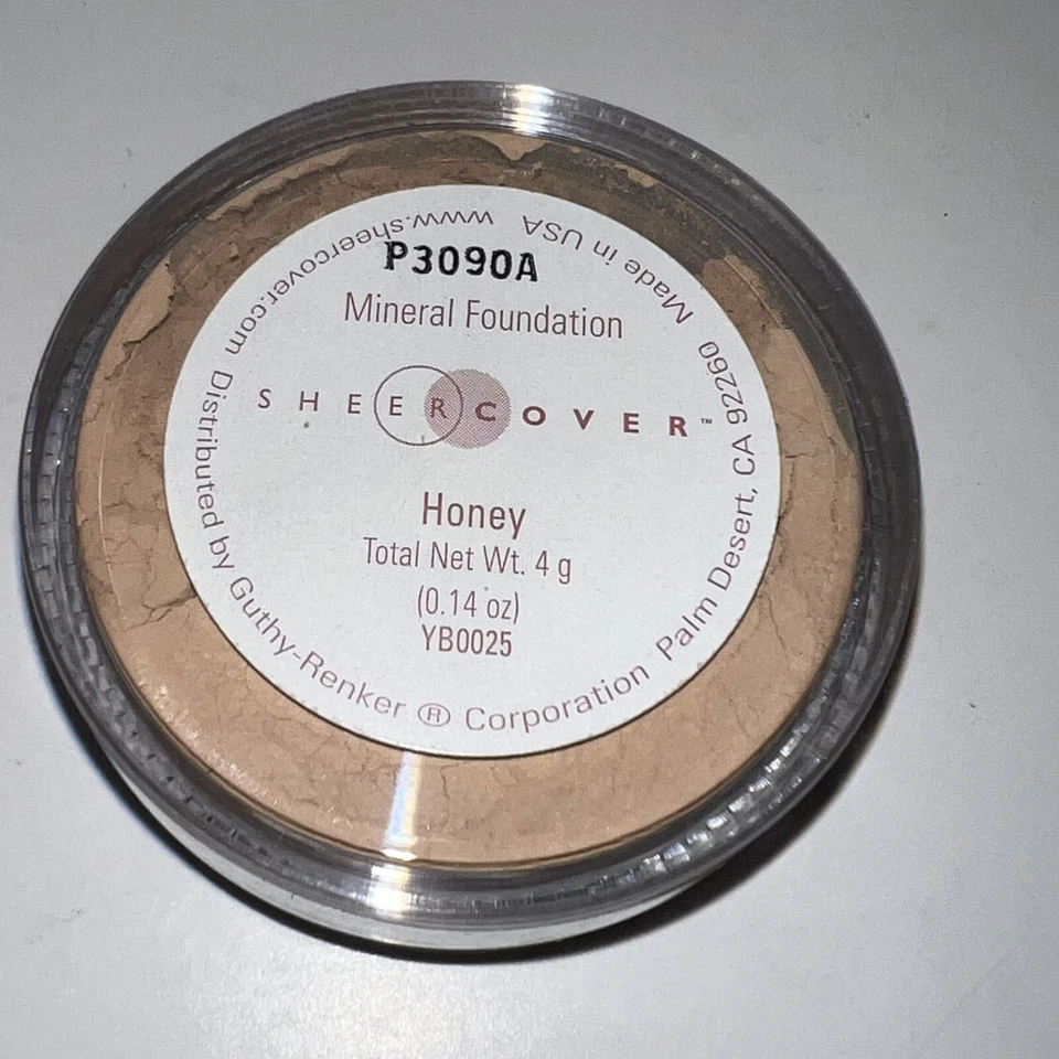 Capa Transparente Perfect Shade Lose Base Mineral Mel Selado 4g Gunthy Renker - Imagem 2 de 2
