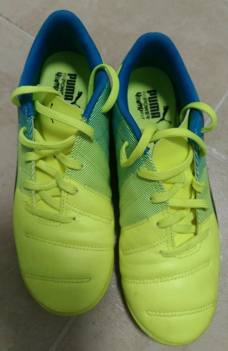 New Puma EVOPower Vigor 4.3 TT Junior Indoor Soccer Sneakers US