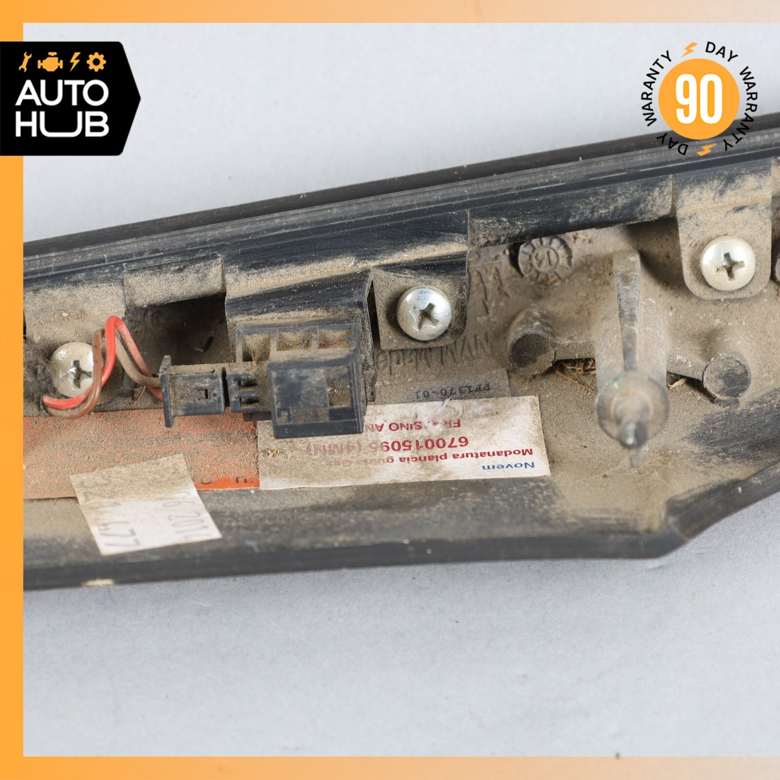 2014 Maserati Quattroporte M156 Left Side Dashboard Trim Wood OEM