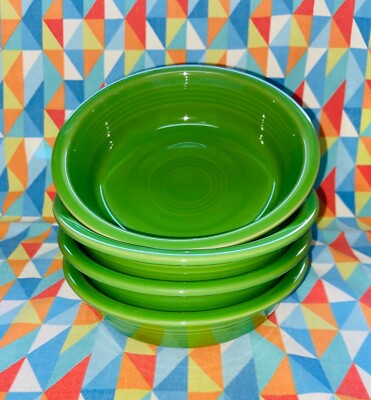 FIESTA NEW SHAMROCK GREEN retired 7” medium BOWLS 19 oz
