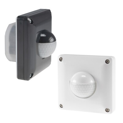 Außen PIR Bewegungsmelder 230V IP65 Unterputz UP Led geeignet, 2&3-Draht Technik