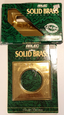 ARLEC Solid Brass Letterbox Fixtures For Brick Letterbox Mailbox Cover Newspaper