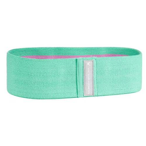Victor Fitness VFBB3R Yoga Resistance Hip/Booty Bands 3-Pack Teal, Pink, Purple - 第 5/12 張圖片