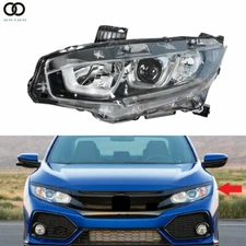 For 2016-2020 Honda Civic Driver Left Side Projector Headlight HeadLamp Assembly