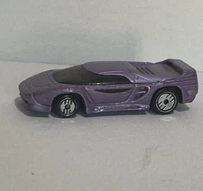 Vector Avtech WX-3 Hot Wheels Collectible Diecast Car Purple Vintage 1992
