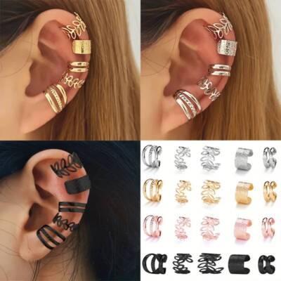 Modisch aktueller Ohrschmuck/Klammer verschiedene Farben Clip-on