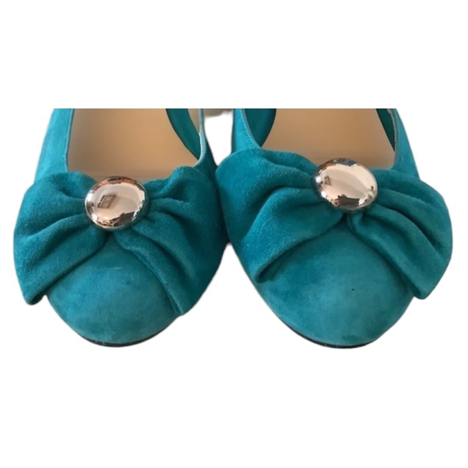 Zapatos de gamuza BUTTER .5” tacón de cuña 8.5 Foto 3 de 4