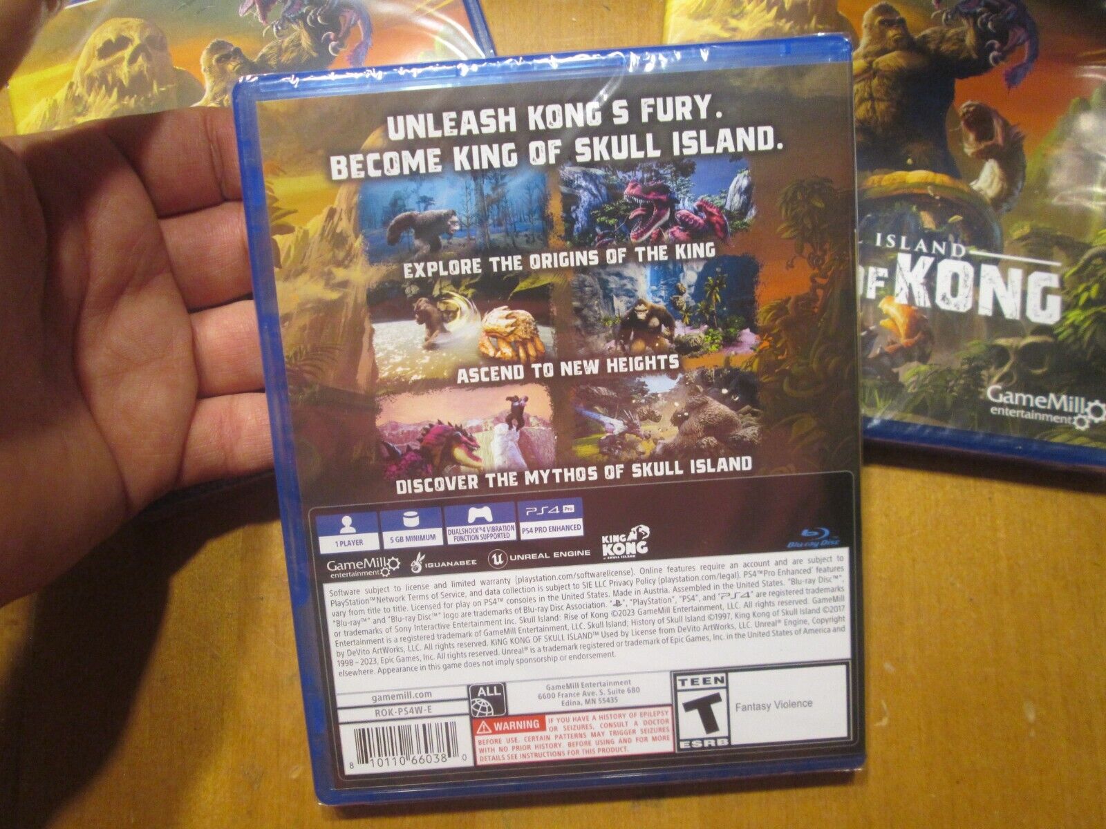 Skull Island: Rise of Kong PS5 / PS4 — buy online and track price history —  PS Deals USA