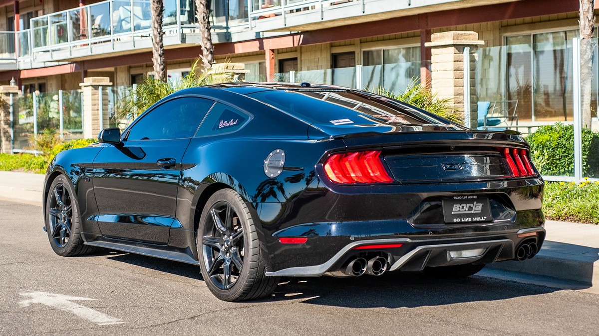 BORLA ATAK 2018-2023 FORD MUSTANG GT COUPE 5.0L V8 VALVED