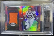 BGS 9 MT 2021 Javonte Williams Certified New Gen Jersey 