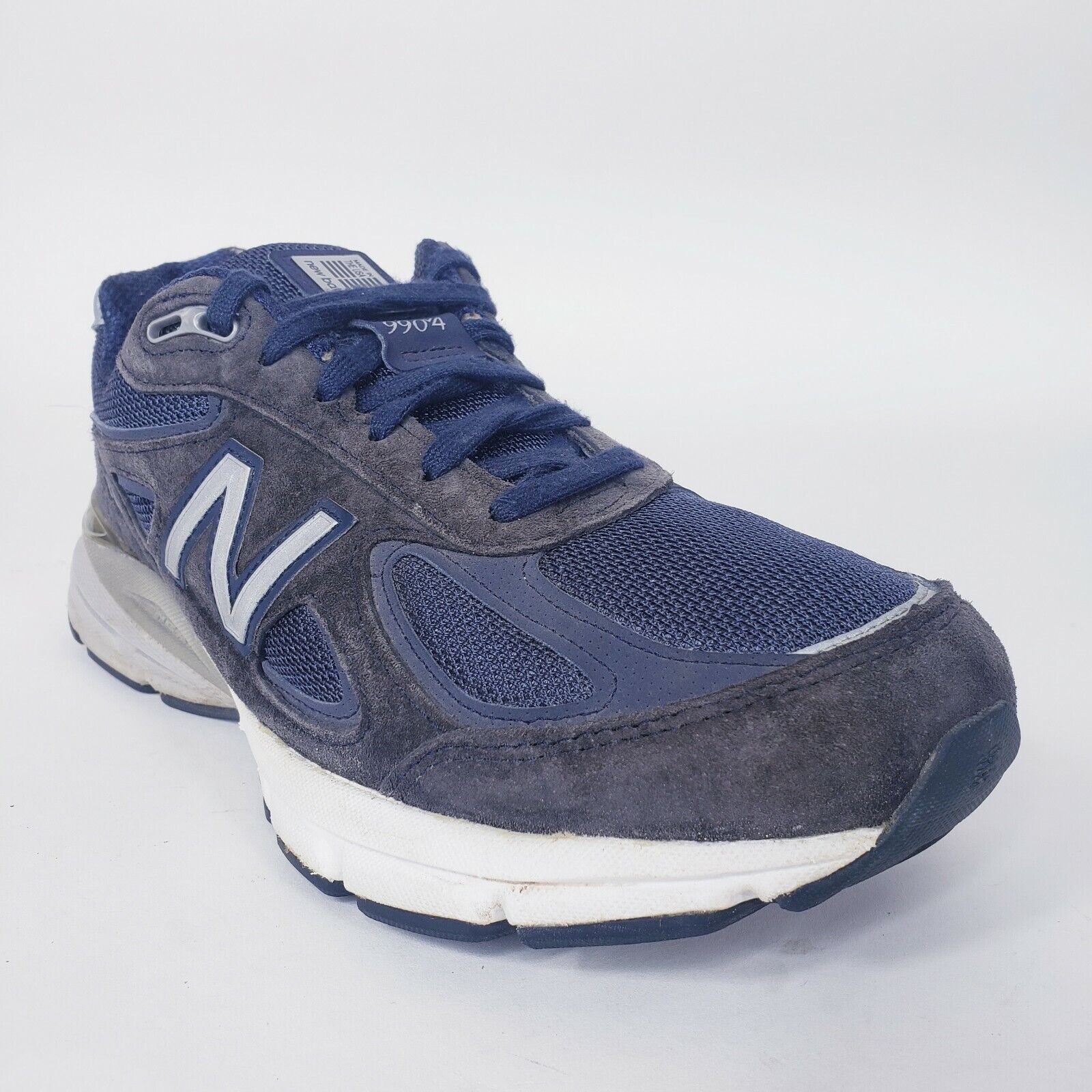 New Balance 990v4 Navy Blue Men Size 7.5 2E Wide Made In USA M990NV4