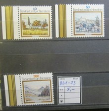 Liechtenstein-Mi. No. 821 - 823, **