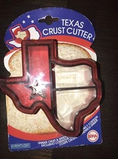 Evriholder Texas State Sandwich Crust Cutter 4.75"