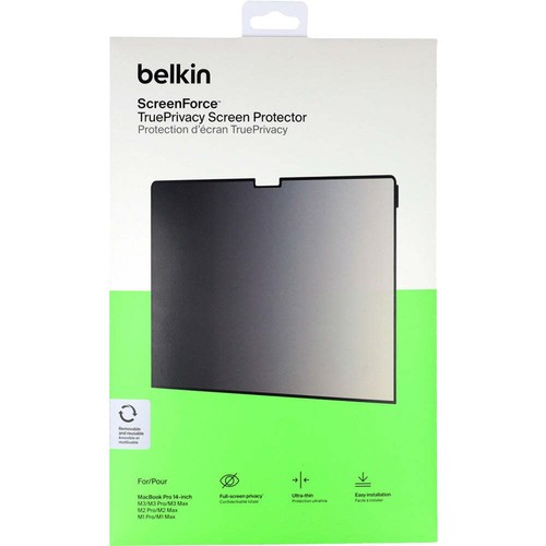 Privacy Schutzfolie für MacBook Pro 14 Belkin Displayschutzfolie Folie Film - Photo 4/4