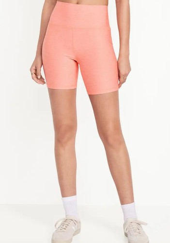 Short De Motard Old Navy Cloud+ Femme, Lavande, Taille S, 6" D'entrejambe - NEUF