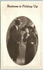 Lovers Art Print - Business is Picking Up - Love/Romance Greeting Card