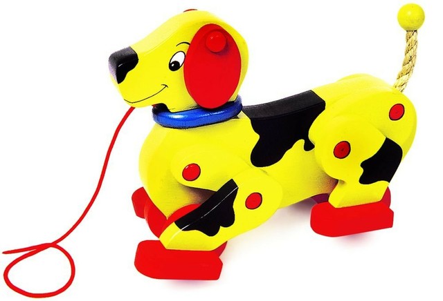 pull along sausage dog