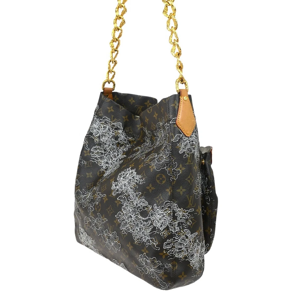 Bolso de hombro Louis Vuitton con monograma Dentelle Fersen GM M95405 TH0097 184610 Foto 3 de 4
