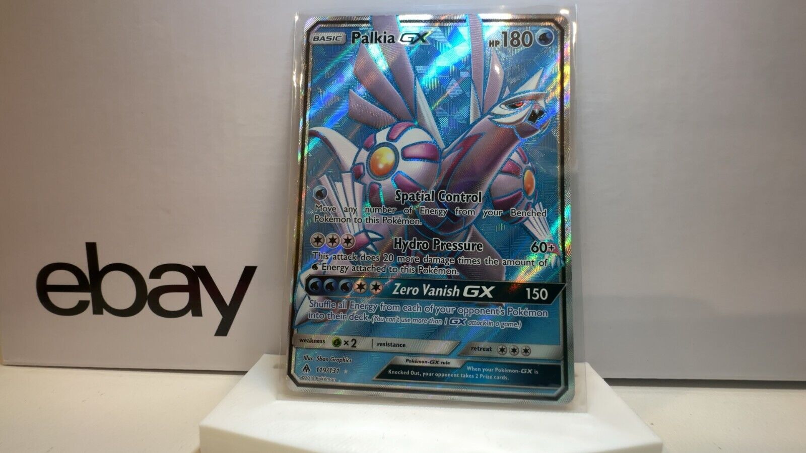 Check the actual price of your Palkia-GX 119/131 Pokemon card