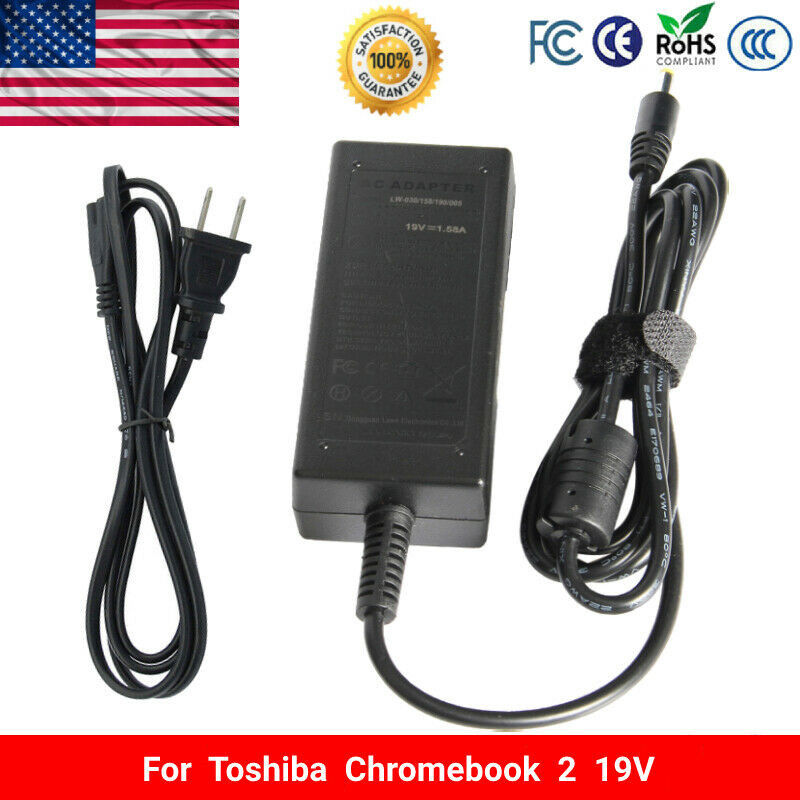 Charger For Toshiba Chromebook 2 Cb35-c3350 Cb30-b3123 Cb35-