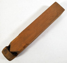 Vintage Wooden Train Whistle Unmarked Great Novelty Item 8" Long
