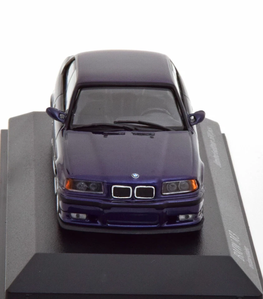 BMW M3 E36 1992 TECHNO VIOLETT MINICHAMPS 943022305 1/43 VIOLET METAL 500 PIECES - Photo 4/4