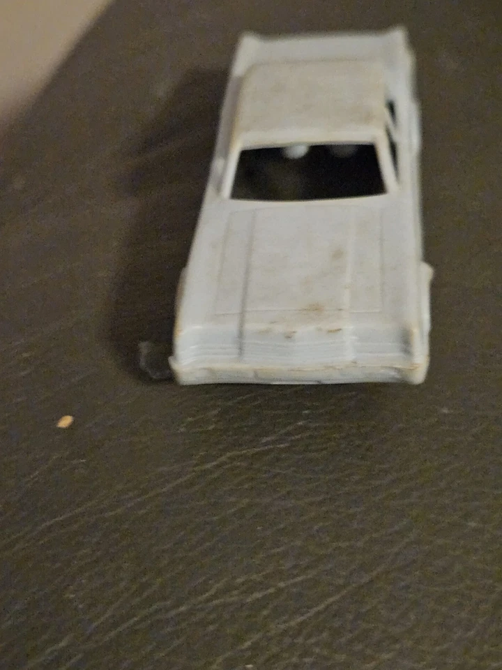 Coche de juguete vintage JVC Co bebé azul plástico mercurio Foto 2 de 4