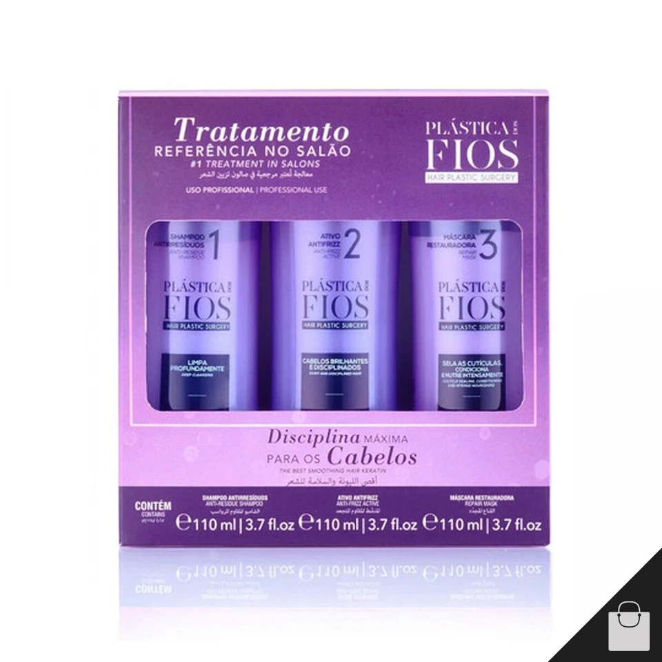 Tratamiento de cables alisadores profesionales Cadiveu Plastica dos Fios 110 ml 3,7 oz Foto 2 de 4