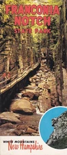 1960's Franconia Notch State Park New Hampshire Brochure