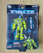 VINTAGE NECA REEL TOYS DISNEY TRON 2.0 THORNE YELLOW 2003 ACTION FIGURE SEALED