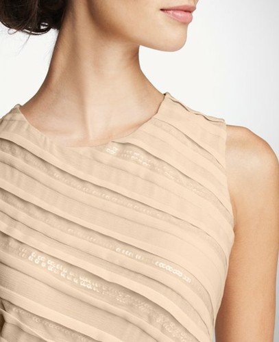 NWT Ann Taylor Sleeveless Shell Top Size M - Foto 2 di 9