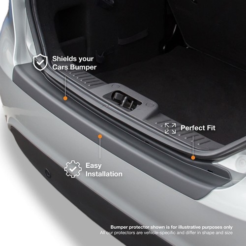 Travall Bumper Protector for Skoda Superb (2015- ) Estate ABS Plastic Rear Guard - Picture 4 of 6