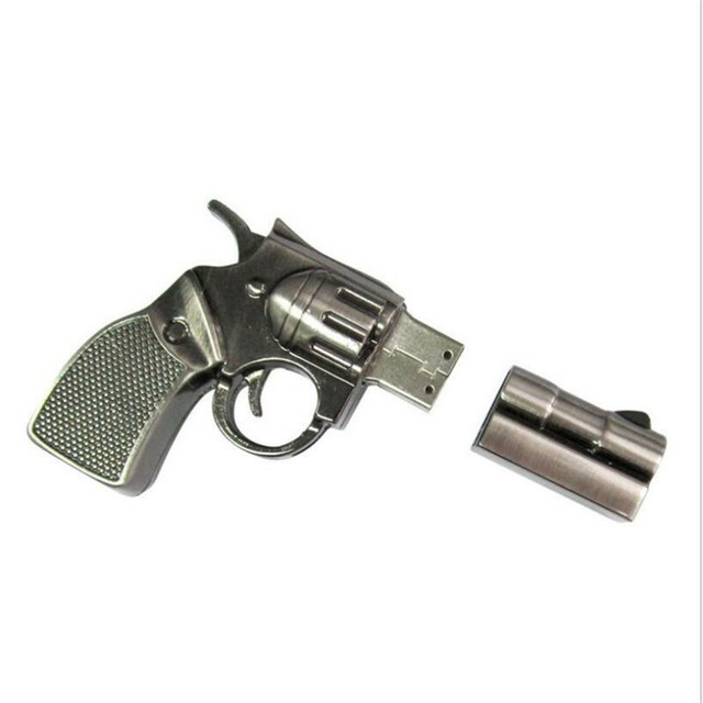 Gun Revolver Toy USB 2.0 Metal memory flash stick pen drive u disk Gun Revolver Toy USB 2.0 Metal memory flash stick pen drive u disk