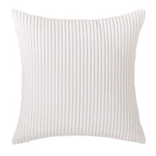 16" 18" 20" 24"Jumbo Cord Corduroy Plush Plain Soft Cushion Cover Pillow Cases