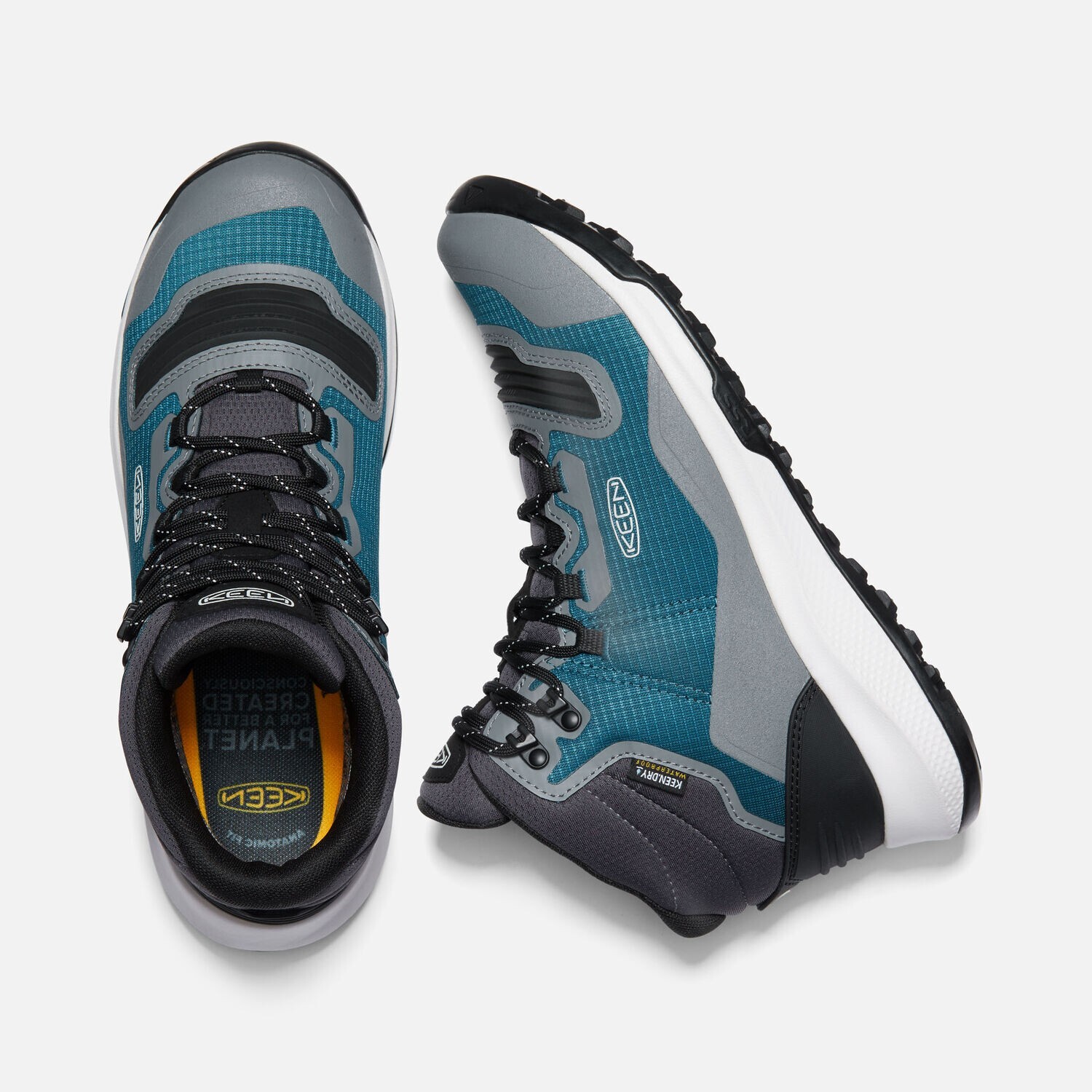 KEEN Stivali Donna Tempo Flex Impermeabili 6.5 (NUOVI) Escursionismo Trail KEEN.DRY