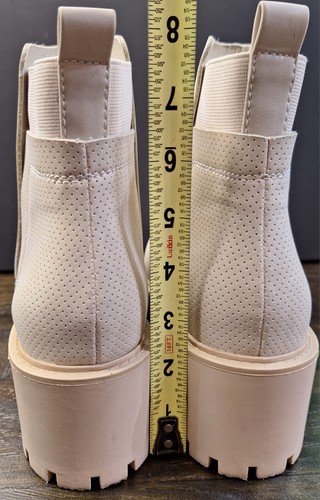 Ana Women's Dante Block Heel Chelsea Boots Size 10 Sand - Picture 9 of 15