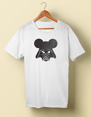 Darth Vader Mickey Mouse T Shirt t-shirt Star Wars Disney S M L XL